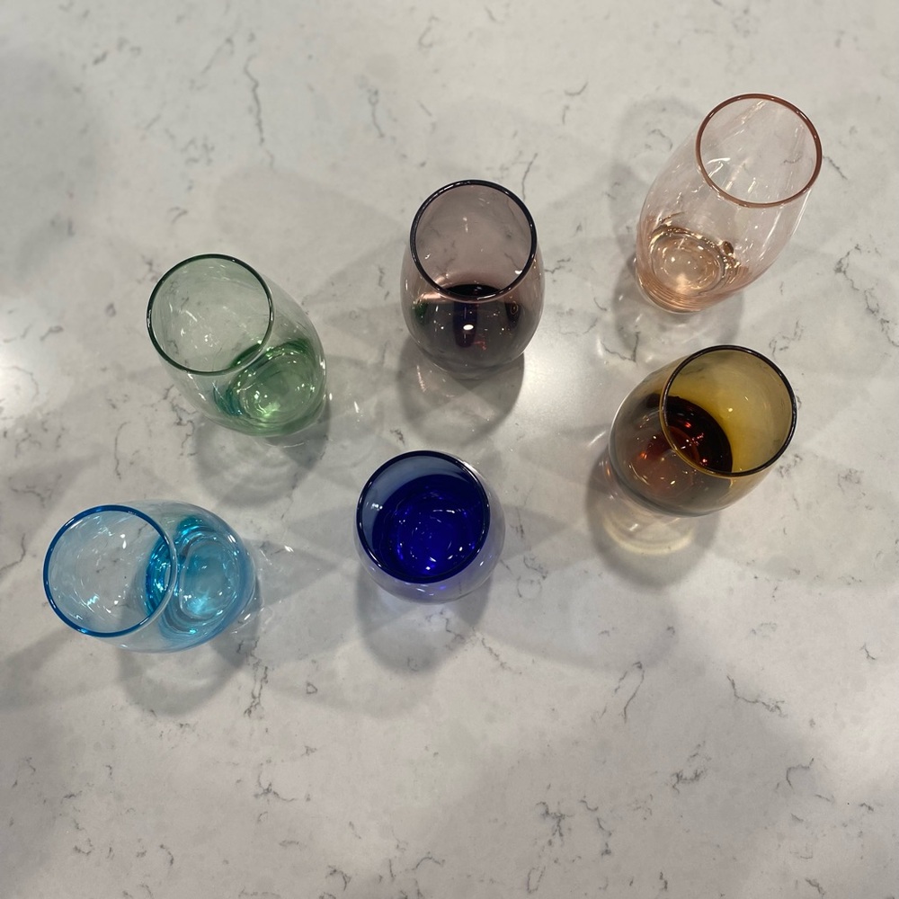 Multicolored Glass Shooter Set - Picture 3 of 3